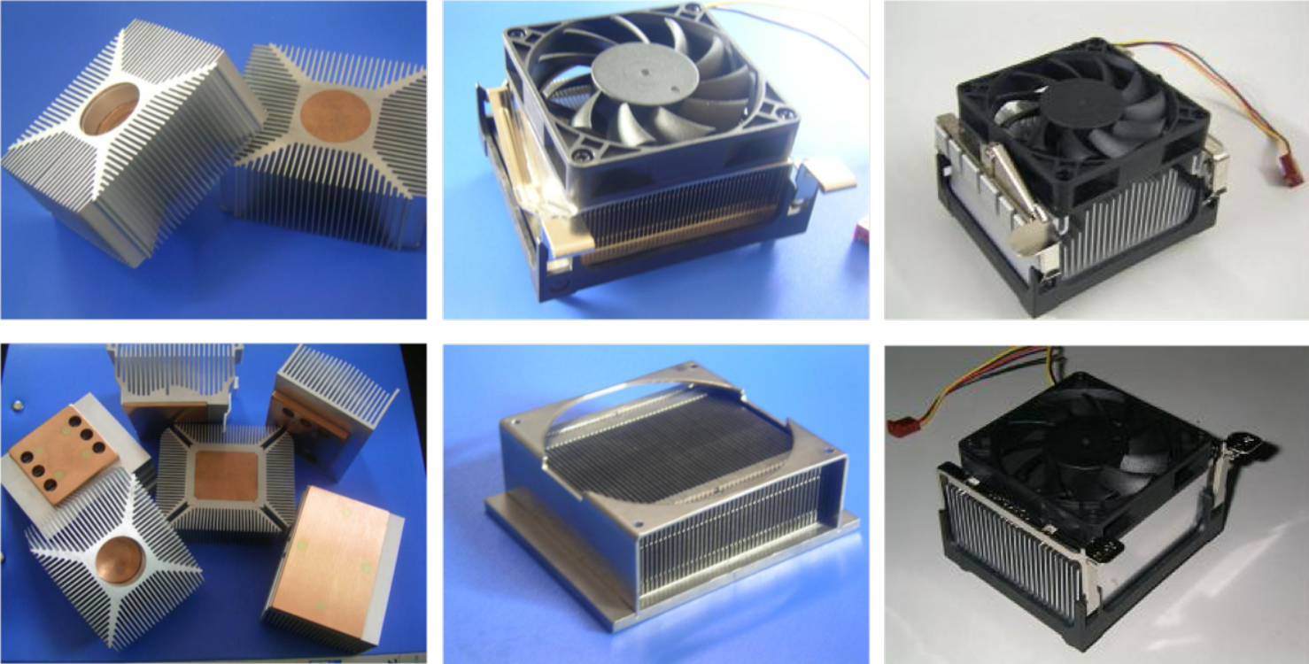 Passive &amp; Active Thermal Solution for Microprocessors:
