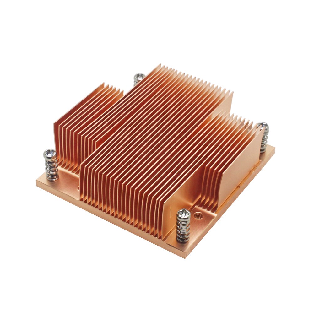 Skive fins heatsink